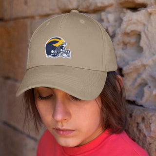 Michigan Football Helmet EMB Hat