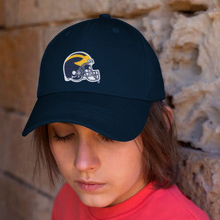 Michigan Football Helmet EMB Hat