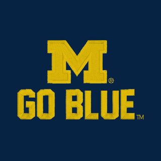 Michigan Spirit Block LC BTB Fleece 1/4-Zip - True Navy