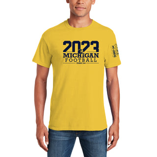 Michigan 2023 Throwback Season Tee - Winning Streak Edition - Daisy