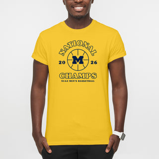 Michigan 2026 Basketball National Champions Retro Shootout T-Shirt