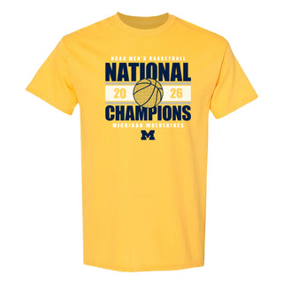 Michigan 2026 Basketball National Champions Enmeshed T-Shirt