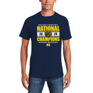 Michigan 2026 Basketball National Champions Enmeshed T-Shirt