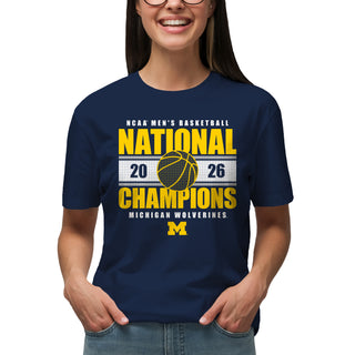 Michigan 2026 Basketball National Champions Enmeshed T-Shirt