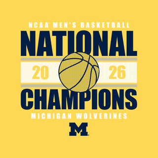 Michigan 2026 Basketball National Champions Enmeshed T-Shirt