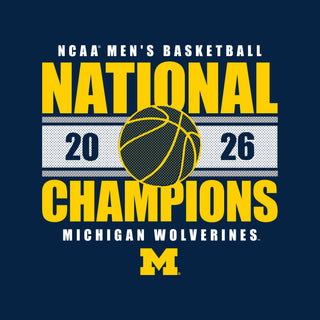 Michigan 2026 Basketball National Champions Enmeshed T-Shirt