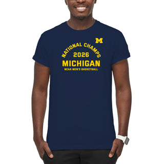 Michigan 2026 Basketball National Champions Blocker T-Shirt