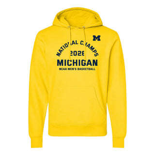 Michigan 2026 Basketball National Champions Blocker Hoodie