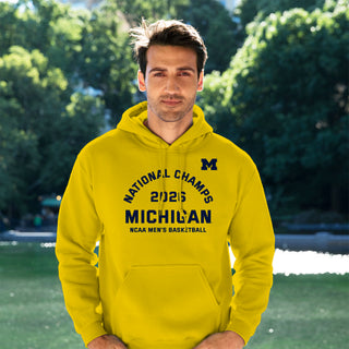 Michigan 2026 Basketball National Champions Blocker Hoodie