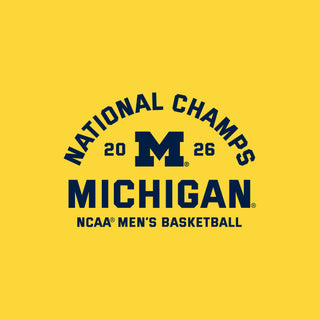Michigan 2026 Basketball National Champions Blocker Sweatpants