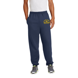 Michigan 2026 Basketball National Champions Blocker Sweatpants