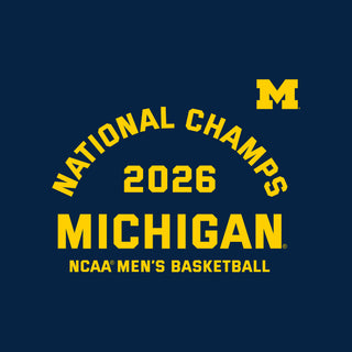 Michigan 2026 Basketball National Champions Blocker Toddler T-Shirt
