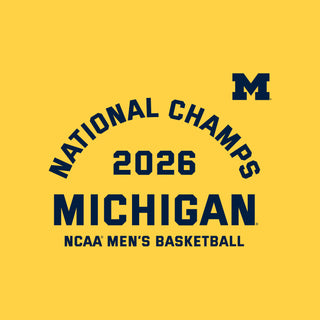 Michigan 2026 Basketball National Champions Blocker Hoodie