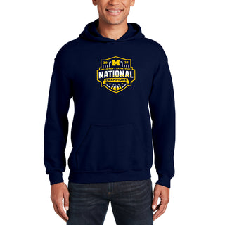 Michigan 2026 Basketball National Champions Logo Hoodie