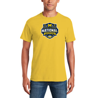 Michigan 2026 Basketball National Champions Logo T-Shirt