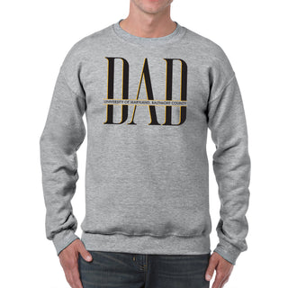UMBC Retrievers Classic Dad Sweatshirt - Sport Grey