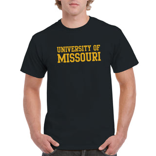 Missouri Tigers Basic Block T-Shirt - Black