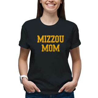 Missouri Tigers Basic Block Mom T-Shirt - Black