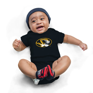 Missouri Tigers Primary Logo Infant Creeper - Black