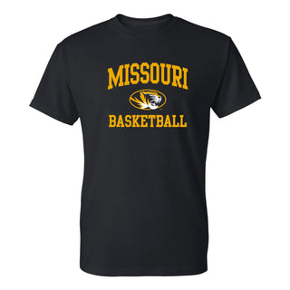 Missouri Tigers Arch Logo Basketball T-Shirt - Black