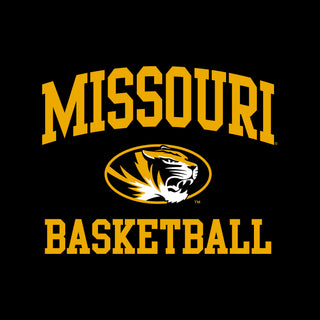 Missouri Tigers Arch Logo Basketball Hoodie - Black