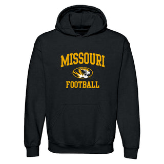 Missouri Tigers Arch Logo Football Hoodie - Black