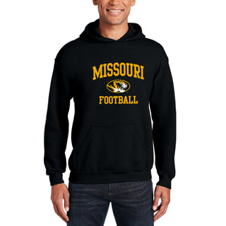 Missouri Tigers Arch Logo Football Hoodie - Black