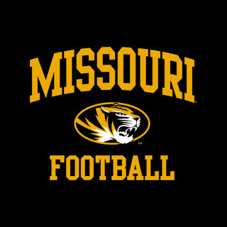 Missouri Tigers Arch Logo Football Hoodie - Black