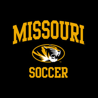Missouri Tigers Arch Logo Soccer Hoodie - Black