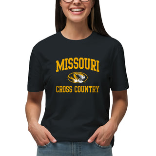 Missouri Tigers Arch Logo Cross Country T-Shirt - Black