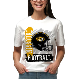 Missouri Tigers 90s Big Print T-Shirt - White