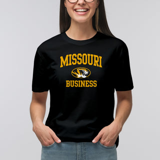 Missouri Tigers Arch Logo Business T-Shirt - Black