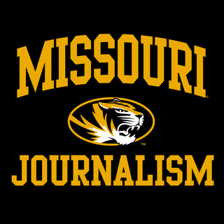 Missouri Tigers Arch Logo Journalism T-Shirt - Black