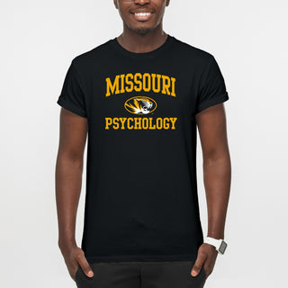 Missouri Tigers Arch Logo Psycholgy T-Shirt - Black