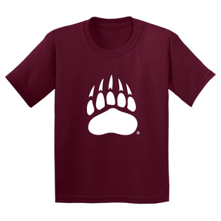 Montana Grizzlies Primary Logo Youth T-Shirt - Maroon