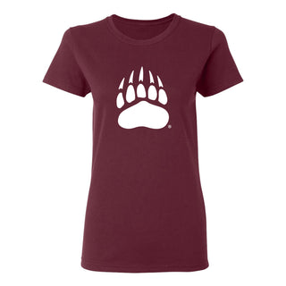 Montana Grizzlies Primary Logo Women's T-Shirt - Maroon