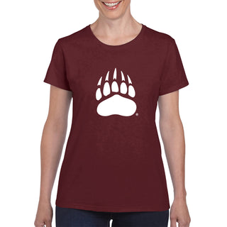 Montana Grizzlies Primary Logo Women's T-Shirt - Maroon