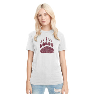 Montana Grizzlies Primary Logo Distressed Triblend T-Shirt
