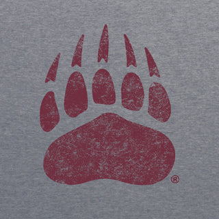Montana Grizzlies Primary Logo Distressed Triblend T-Shirt
