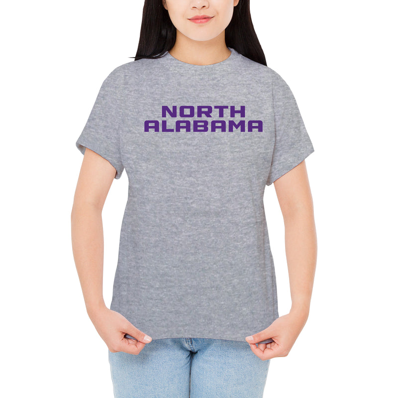 North Alabama Basic Block T-Shirt - Sport Grey