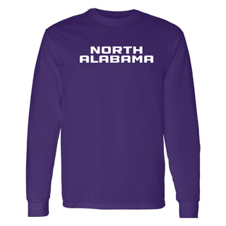 North Alabama Basic Block Long Sleeve - Purple