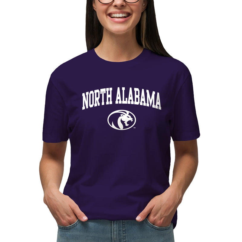 North Alabama Arch Logo T-Shirt - Purple