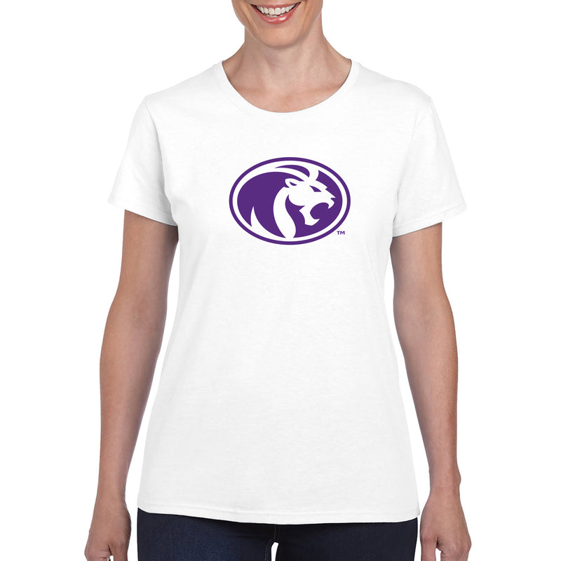 North Alabama Primary Logo Womens T-Shirt - White