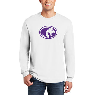 North Alabama Primary Logo Long Sleeve - White