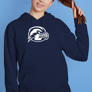 University of North Florida Ospreys Primary Logo Heavy Blend Hoodie - Navy