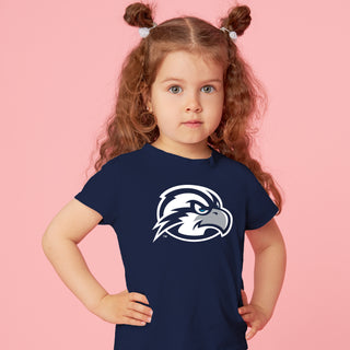 University of North Florida Ospreys Primary Logo Toddler Short Sleeve T Shirt - Navy