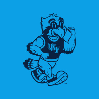 North Florida Friendly Ozzie Mascot Logo Youth T-Shirt - Sapphire