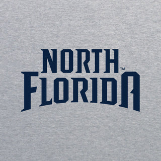 North Florida Athletic Wordmark NLA T-Shirt - Heather Grey