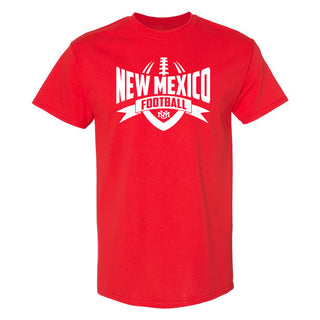 New Mexico Lobos Football Rush T-Shirt - Red