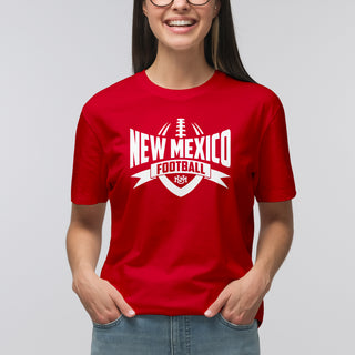 New Mexico Lobos Football Rush T-Shirt - Red